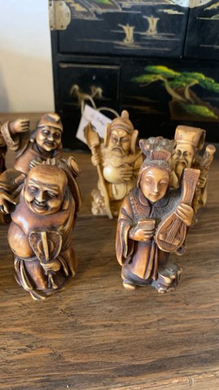 Serie di 8 “Netsuke “ Giapponesi
