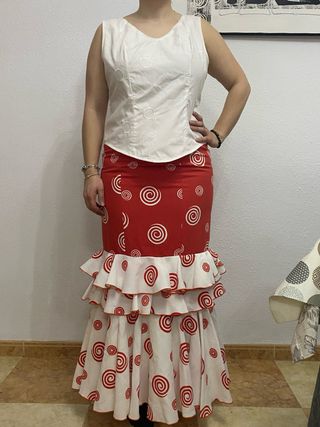 Traje flamenca