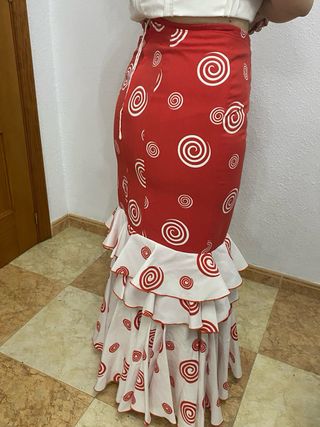 Traje flamenca