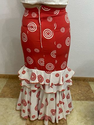 Traje flamenca