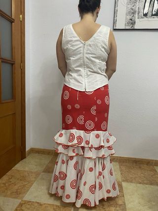 Traje flamenca