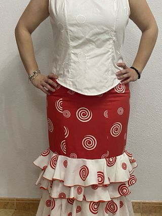 Traje flamenca