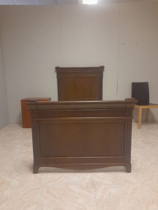 Cama 90 nogal