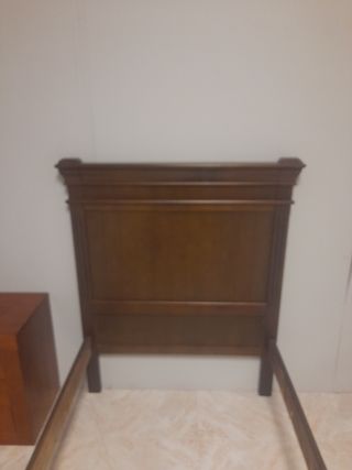 Cama 90 nogal