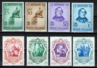 ITALIA 1942 GALILEO e ROSSINI NUOVI