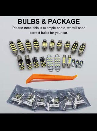 KIT DE BOMBILLAS PARA COCHE VOLKSWAGEN