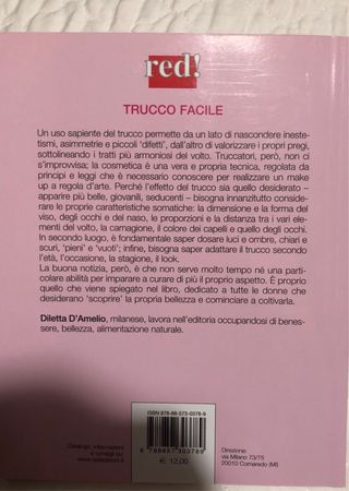 Libro “Trucco facile” di Diletta d’Amelio