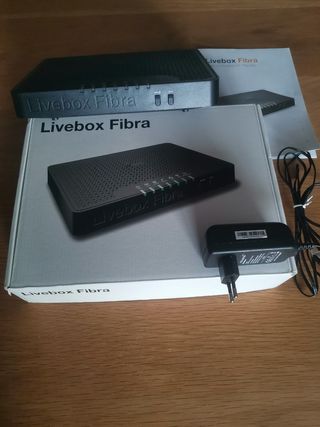 ROUTER LIVEBOX FIBRA. JAZZTEL - ORANGE. 