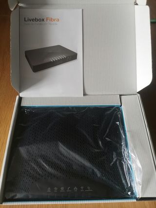 ROUTER LIVEBOX FIBRA. JAZZTEL - ORANGE. 