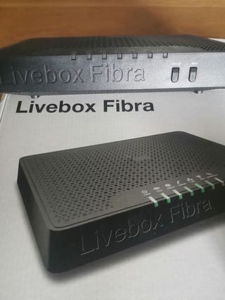 ROUTER LIVEBOX FIBRA. JAZZTEL - ORANGE. 