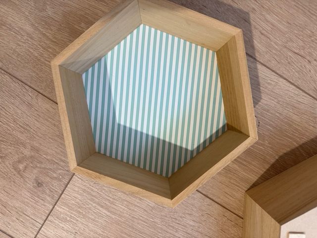 Estantería hexagonal