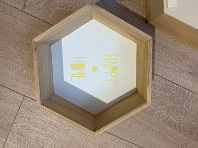 Estantería hexagonal