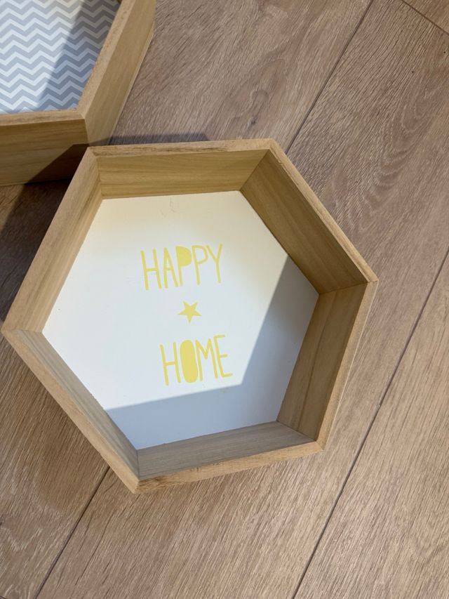 Estantería hexagonal