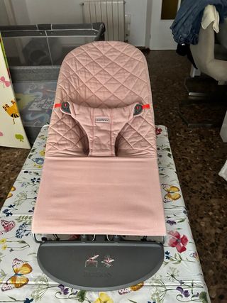 Hamaca babybjorn con funda y juguete