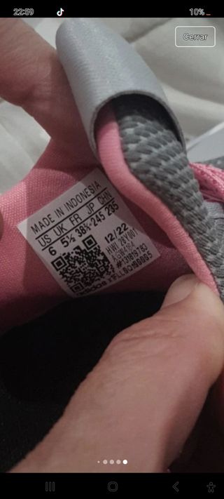 BAMBAS Adidas Lite Racer. Num 38