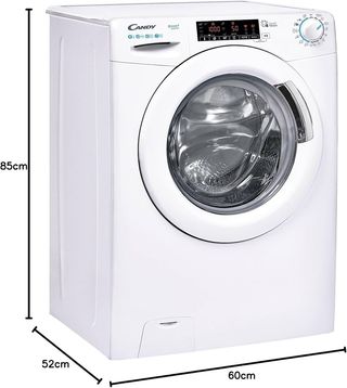 Lavadora Secadora Candy Funcionando