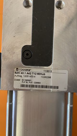 Tünkers (centratore pneum) SZK 40.1 A42 T12 60 Hu