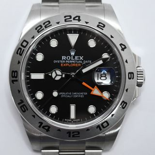 Rolex Explorer II 42mm 216570 esfera negra.