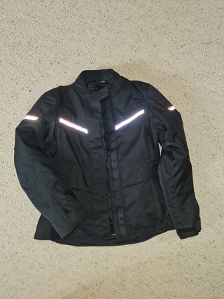 Chaqueta moto mujer oxford