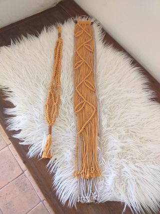 Fioriera macramé  Porta piante macramé Arazzo 