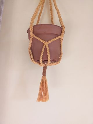 Fioriera macramé  Porta piante macramé Arazzo 