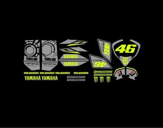 Pegatinas Yamaha Jog R / RR VR46