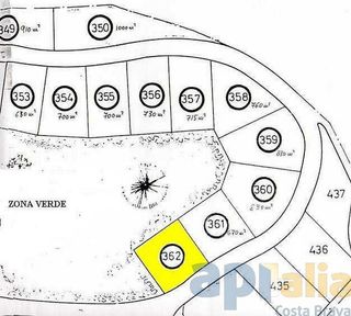 Terreno en venta en Mas Pere-Río de Oro en Calonge