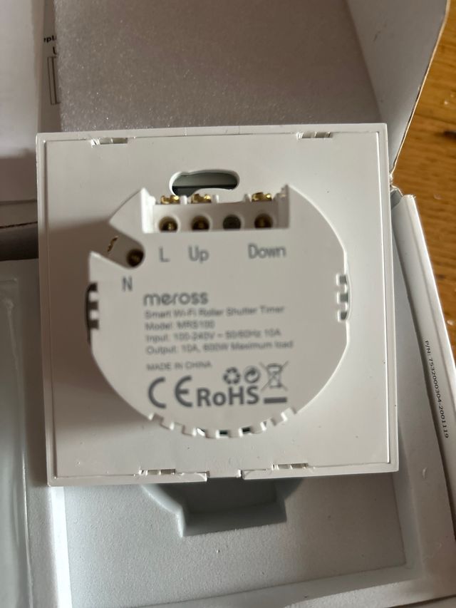 Interruptor perdiana meross