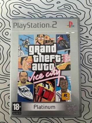 Gta Vice city ps2 pal españa