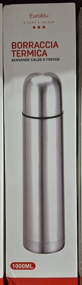 Termos thermos BorracciaTermica 1000Ml Accaio inox