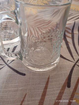 Bicchieri di birra vintage