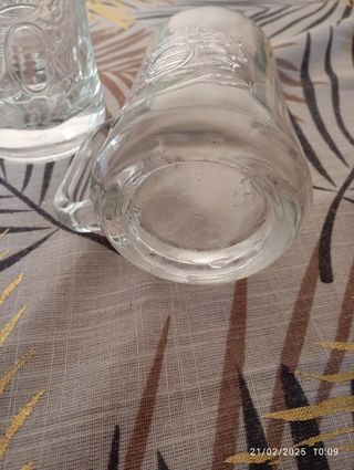 Bicchieri di birra vintage