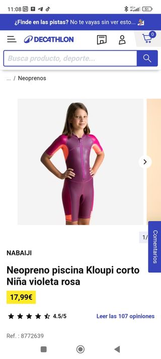 NEOPRENO NABAIJI NIÑA