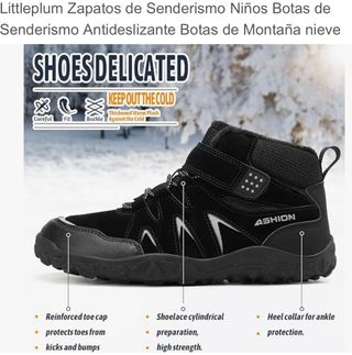 NUEVAS Botas senderismo, nieve!!