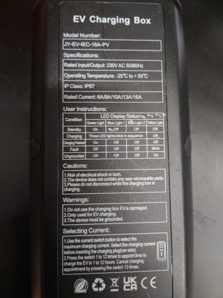 Cargador de Coche eléctrico