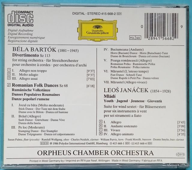 Debussy, Bartok y otros