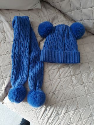 Set sciarpa cappello bambino