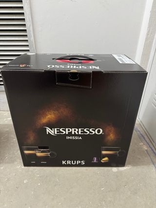Vendo cafetera nespresso krups