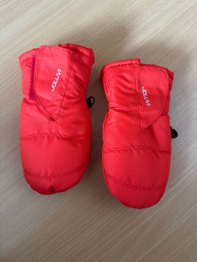 Manoplas esqui talla dos años JOLUVI