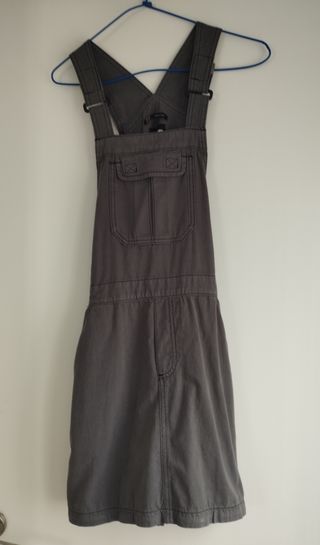 Vestido estilo peto con 2 tipos d largo