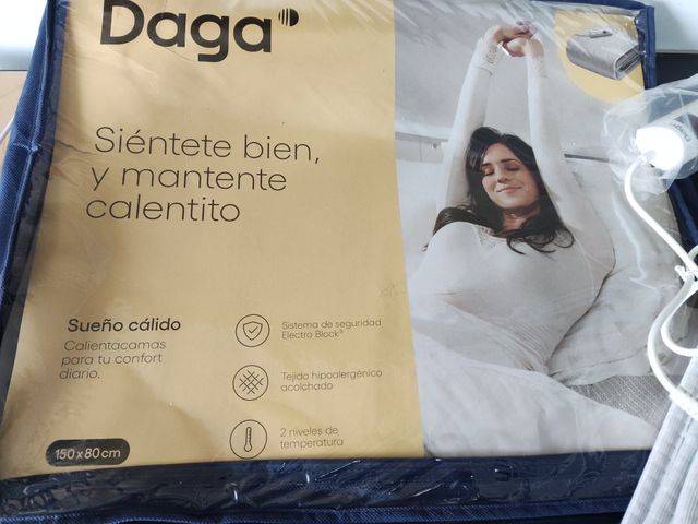 DAGA Calientacamas Individual, Sueño Cálido