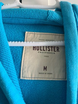 Sudadera Hollister Casual Vintage Azul