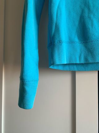 Sudadera Hollister Casual Vintage Azul