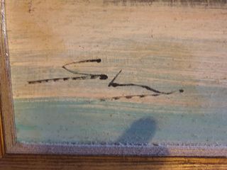 Cuadro óleo antiguo