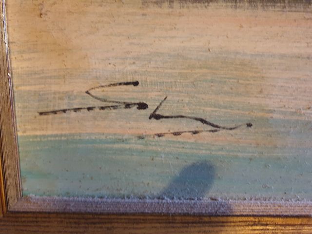 Cuadro óleo antiguo 