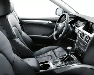 Pomo palanca de cambio en cuero para Audi A4 B6 B7