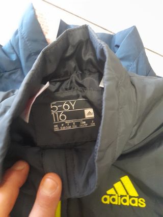 2 giubbini bambino adidas 5 6 anni