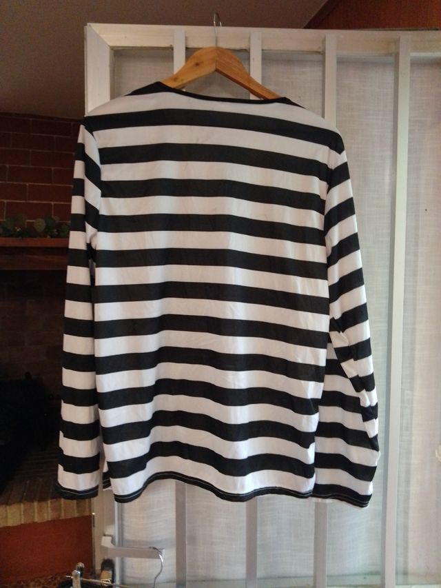 Disfraz expresidiario hombre