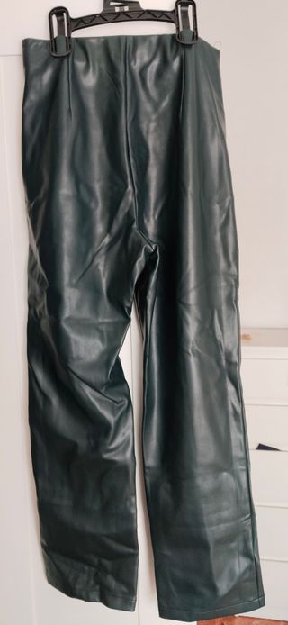 Leggings de estilo cuero