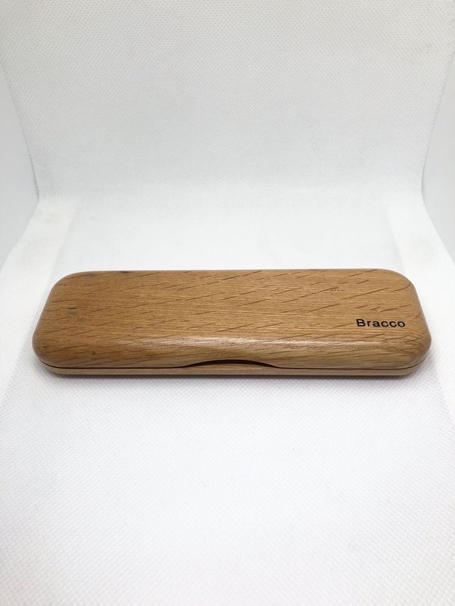 Penna a sfera in legno di Padouk con custodia